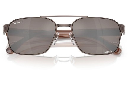 Sončna očala Ray-Ban RB3751CH 9259AN Polarized Kvadratna Rjava