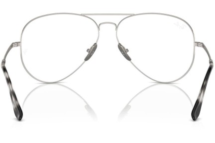 Očala Ray-Ban RX8789 1002 Pilotska Srebrna