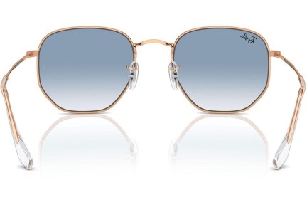 Sončna očala Ray-Ban Hexagonal RB3548 92023F Pilotska Zlata