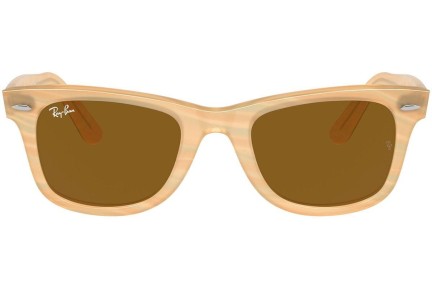 Sončna očala Ray-Ban Wayfarer RB2140F 140833 Kvadratna Rjava