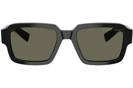 Sončna očala Prada PR02ZS 1AB03R Polarized Pravokotna Črna