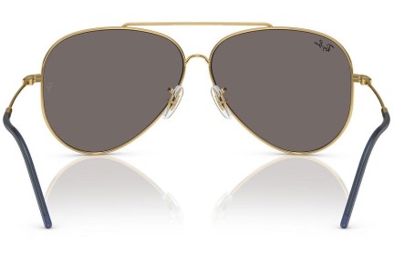 Sončna očala Ray-Ban Aviator Reverse RBR0101S 001/GA Pilotska Zlata