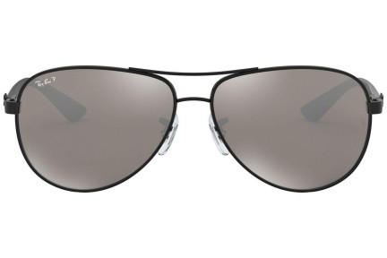 Sončna očala Ray-Ban Carbon Fibre RB8313 002/K7 Polarized Pilotska Črna