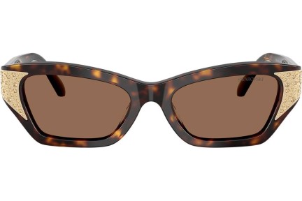 Sončna očala Swarovski SK6029 100273 Cat Eye Havana