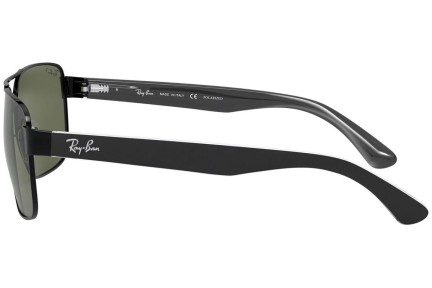 Sončna očala Ray-Ban RB3530 002/9A Polarized Pravokotna Črna