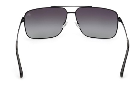 Sončna očala Timberland TB00030 02D Polarized Pilotska Črna