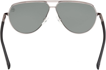 Sončna očala Timberland TB00028 08R Polarized Pilotska Srebrna