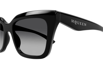 Sončna očala Alexander McQueen AM0473S 001 Kvadratna Črna