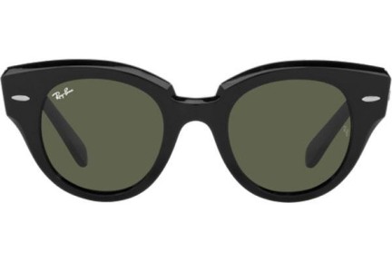 Sončna očala Ray-Ban Roundabout RB2192 901/31 Okrogla Črna