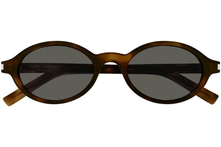 Sončna očala Saint Laurent SL751JEANNE 003 Ovalna Havana