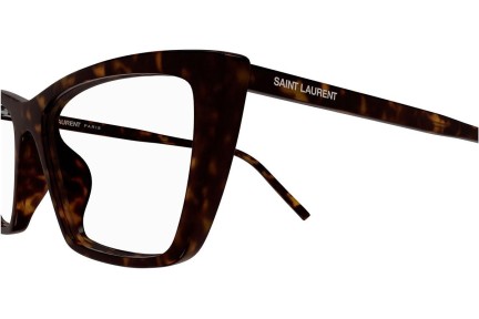 Očala Saint Laurent SL737MICATHINOPT 002 Cat Eye Havana