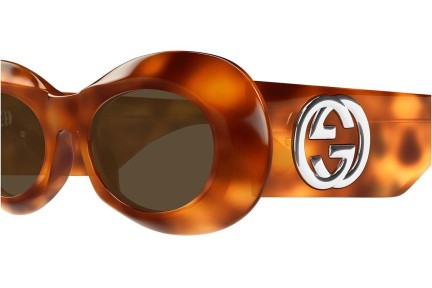 Sončna očala Gucci GG1696S 002 Ovalna Havana