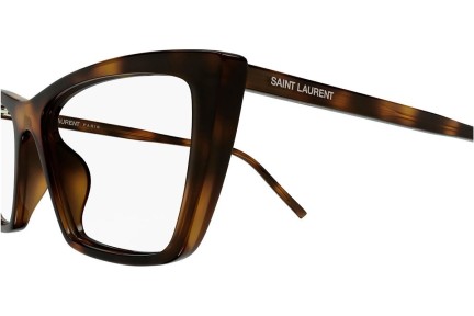 Očala Saint Laurent SL737MICATHINOPT 003 Cat Eye Havana