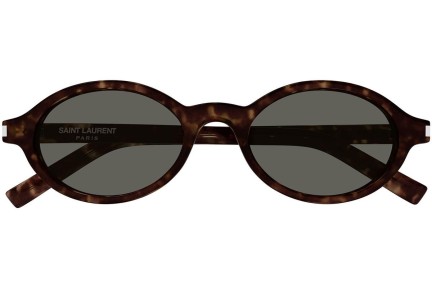 Sončna očala Saint Laurent SL751JEANNE 002 Ovalna Havana