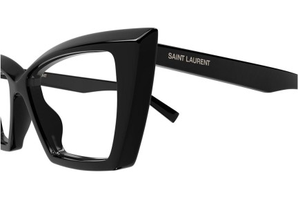 Očala Saint Laurent SL657OPT 001 Cat Eye Črna