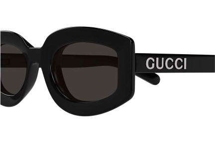 Sončna očala Gucci GG1719S 001 Pravokotna Črna