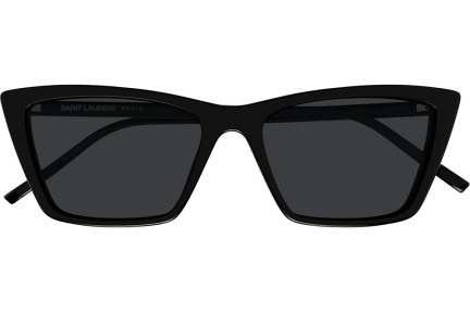 Sončna očala Saint Laurent SL737MICATHIN 001 Cat Eye Črna