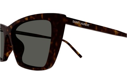 Sončna očala Saint Laurent SL737MICATHIN 002 Cat Eye Havana