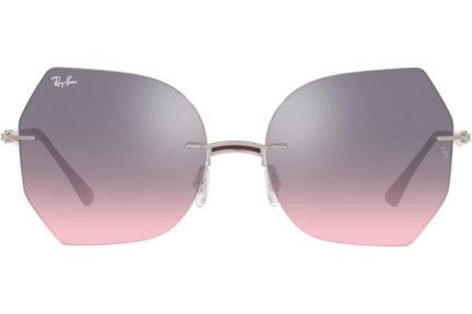 Sončna očala Ray-Ban Titanium Collection RB8065 003/H9 Cat Eye Srebrna