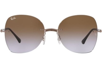 Sončna očala Ray-Ban Titanium Collection RB8066 155/68 Kvadratna Rjava