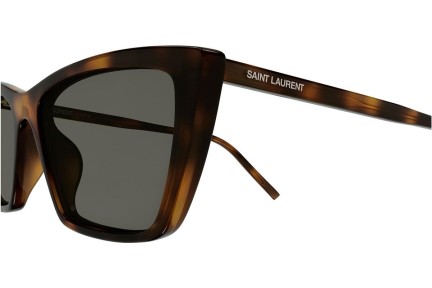 Sončna očala Saint Laurent SL737MICATHIN 003 Cat Eye Havana