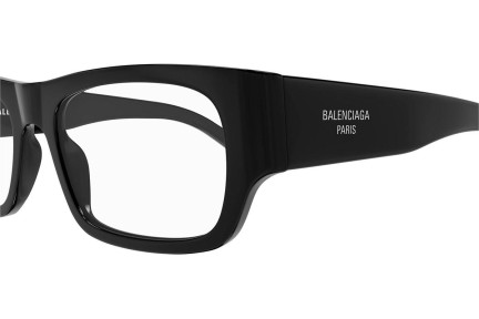 Očala Balenciaga BB0370O 001 Pravokotna Črna