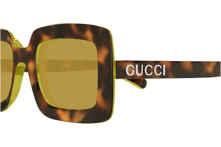 Sončna očala Gucci GG1718S 002 Kvadratna Havana