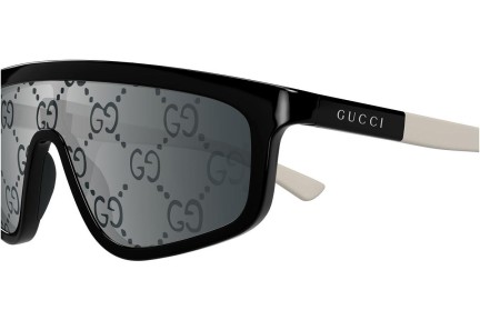 Sončna očala Gucci GG1736S 003 Enojna leča | Shield Črna