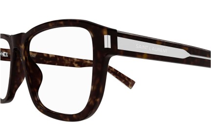 Očala Saint Laurent SL710OPT 002 Kvadratna Havana