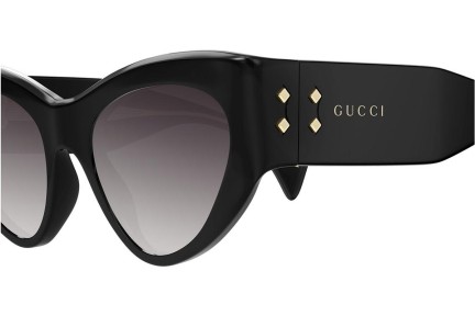 Sončna očala Gucci GG1704S 001 Cat Eye Črna