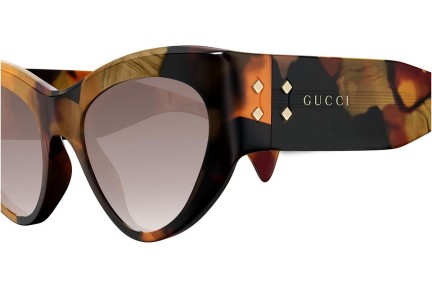 Sončna očala Gucci GG1704S 002 Cat Eye Havana