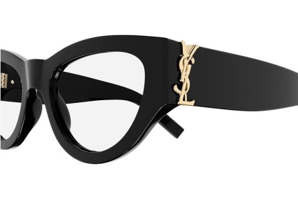 Očala Saint Laurent SLM94OPT 001 Cat Eye Črna