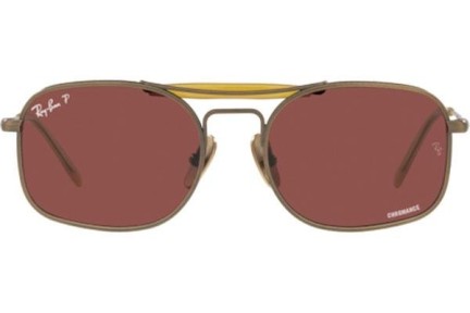 Sončna očala Ray-Ban Chromance Collection RB8062 9207AL Polarized Kvadratna Rjava