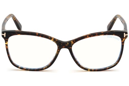 Očala Tom Ford FT5690-B 056 Cat Eye Havana