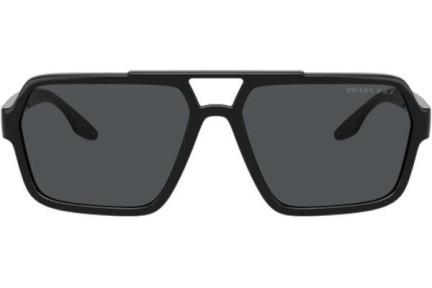 Sončna očala Prada Linea Rossa PS01XS 1AB02G Polarized Pravokotna Črna