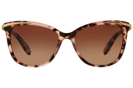 Sončna očala Ralph by Ralph Lauren RA5203 1463T5 Polarized Cat Eye Roza