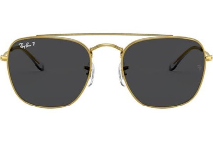 Sončna očala Ray-Ban RB3557 919648 Polarized Kvadratna Zlata