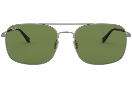 Sončna očala Ray-Ban RB3611 029/O9 Polarized Kvadratna Siva