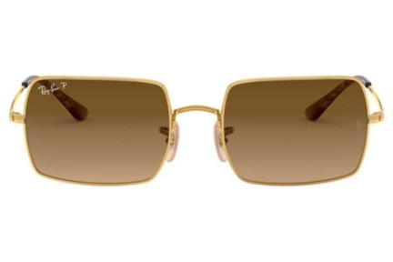 Sončna očala Ray-Ban Rectangle RB1969 9147M2 Polarized Kvadratna Zlata