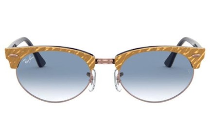 Sončna očala Ray-Ban Clubmaster Oval RB3946 13063F Zgornji okvir Bež