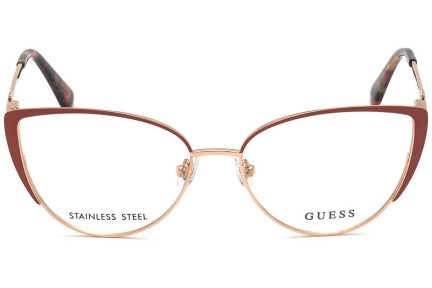 Očala Guess GU2813 070 Cat Eye Rdeča