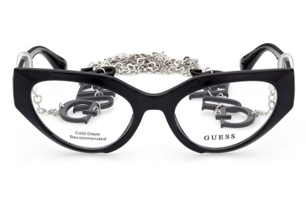 Očala Guess GU2853 001 Cat Eye Črna