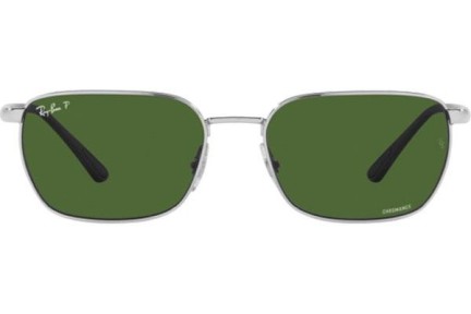 Sončna očala Ray-Ban Chromance Collection RB3684CH 003/P1 Polarized Pravokotna Srebrna