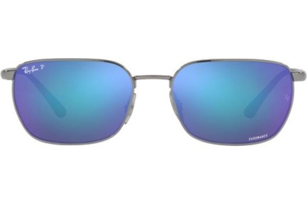 Sončna očala Ray-Ban Chromance Collection RB3684CH 004/4L Polarized Pravokotna Srebrna