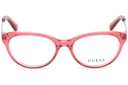 Očala Guess GU9185 072 Cat Eye Roza