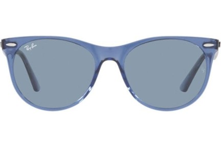 Sončna očala Ray-Ban Wayfarer II RB2185 658756 Kvadratna Modra