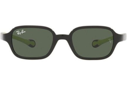 Sončna očala Ray-Ban Junior RJ9074S 709471 Pravokotna Črna