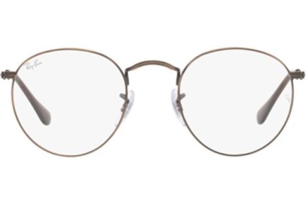 Očala Ray-Ban Round Metal Classic RX3447V 3120 Okrogla Rjava