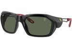 Sončna očala Ray-Ban RB4367M F65071 Pravokotna Črna