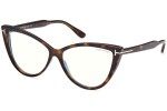 Očala Tom Ford FT5843-B 052 Cat Eye Havana